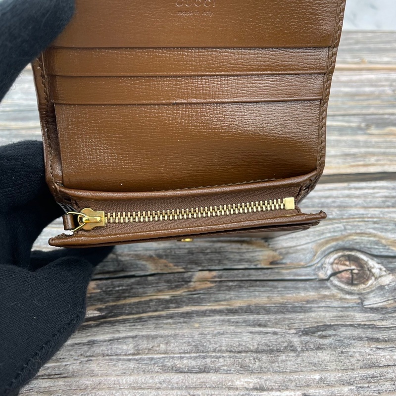 #全配 #GUCCI Horsebit 1955 馬銜壓釦 #短夾 / #卡夾-15