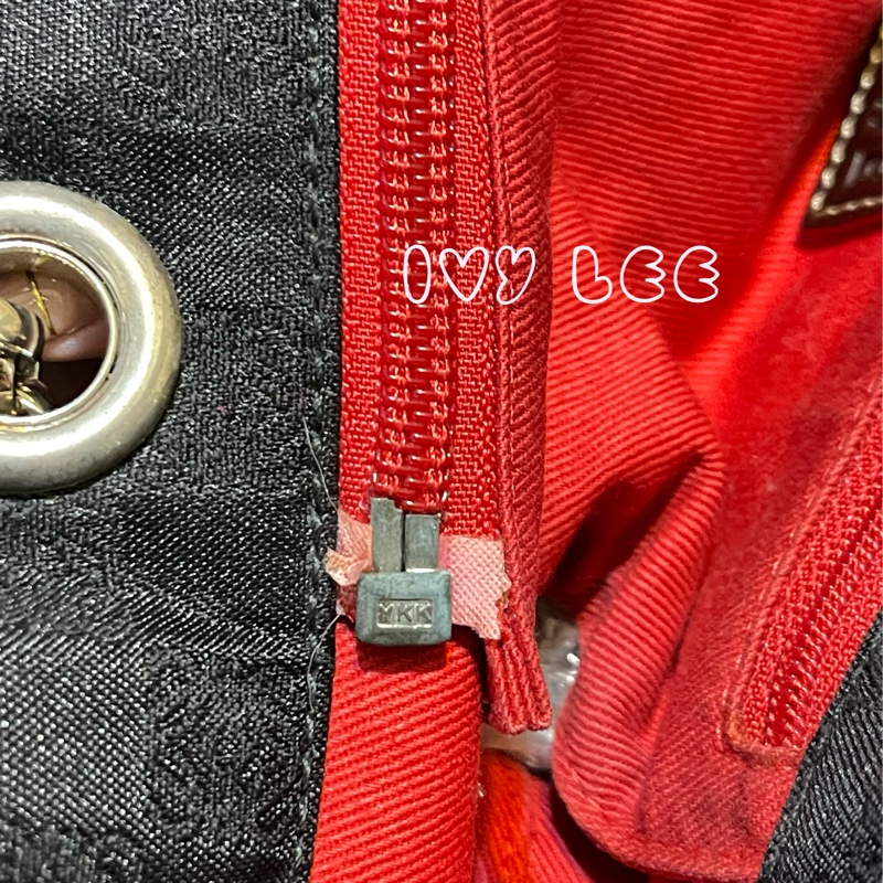 LOEWE 帆布水桶包 肩背包 VINTAGE 鏈條提把 質感黑壓印Logo 二手精品 正品-16