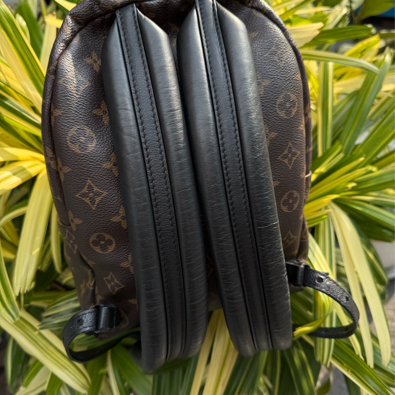 二手LOUIS VUITTON 原花 M44871小型後背包PALM SPRINGS PM孫芸芸款-1