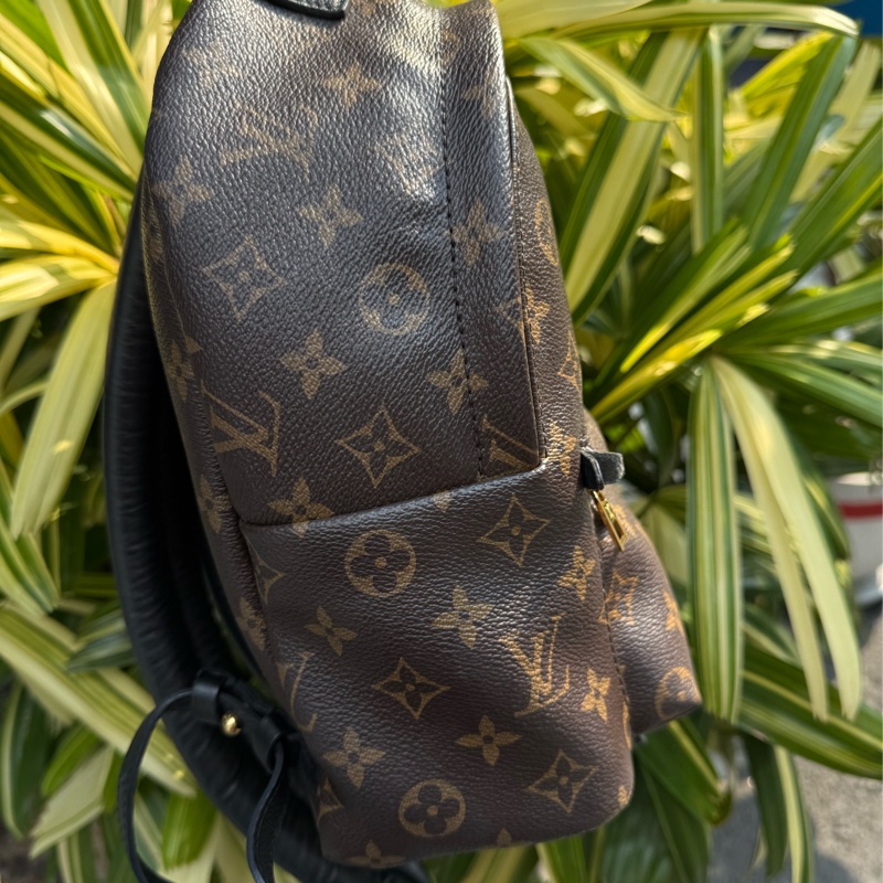 二手LOUIS VUITTON 原花 M44871小型後背包PALM SPRINGS PM孫芸芸款-3