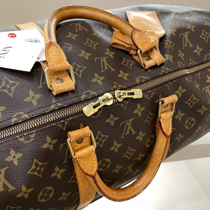 Louis Vuitton｜老花旅行袋55公分 附背帶-5