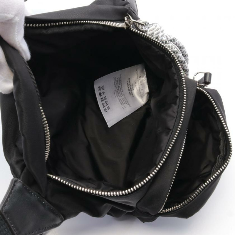 【日本直送】 中古MONCLER[AB]FELICIE 費里歇 隨身包 腰包 尼龍 皮革 黑色-2