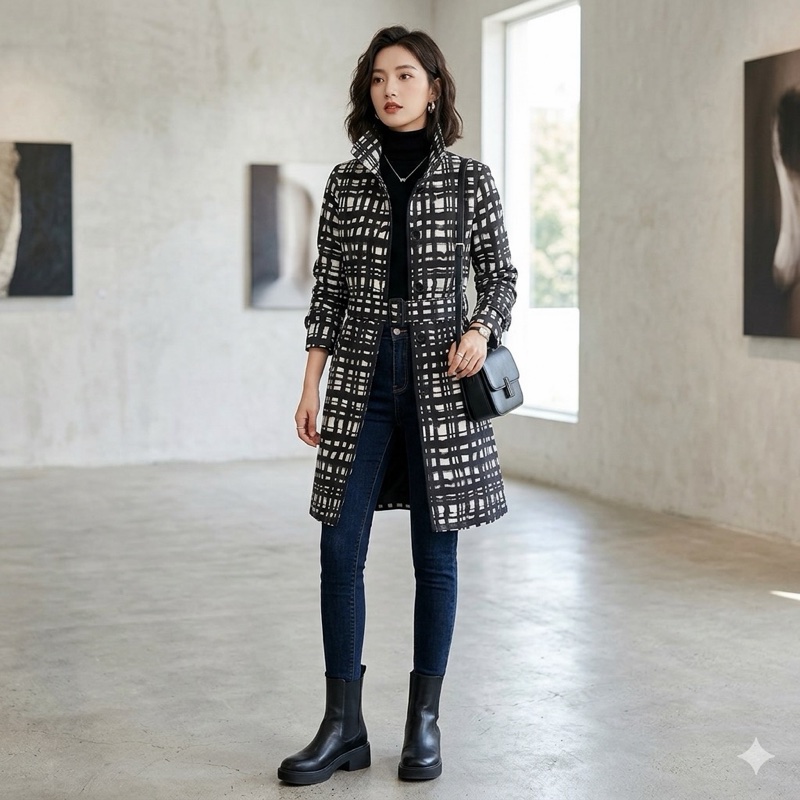 Coach時尚質感外套 XS-M適穿 約7-8成新-4