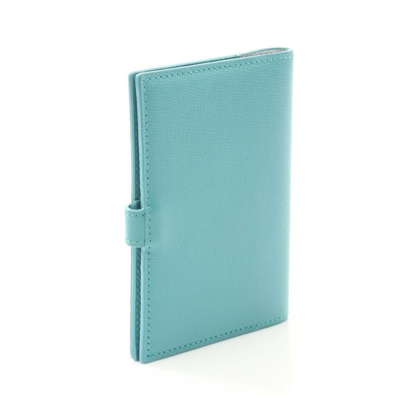 【日本直送】 中古TIFFANY & Co.[B]筆記本封面/筆記本套 皮革 綠松石藍-1