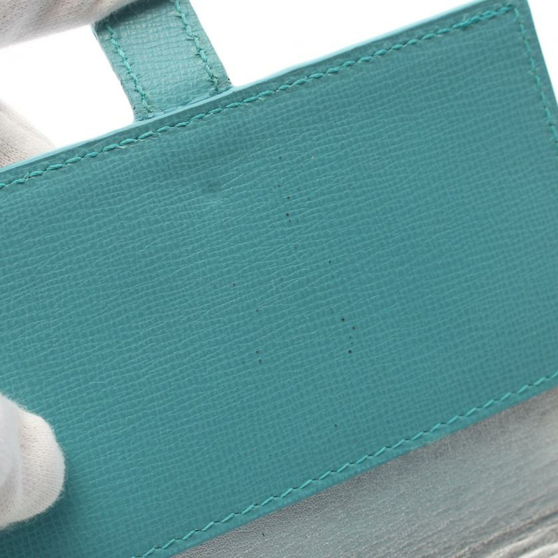 【日本直送】 中古TIFFANY & Co.[B]筆記本封面/筆記本套 皮革 綠松石藍-7