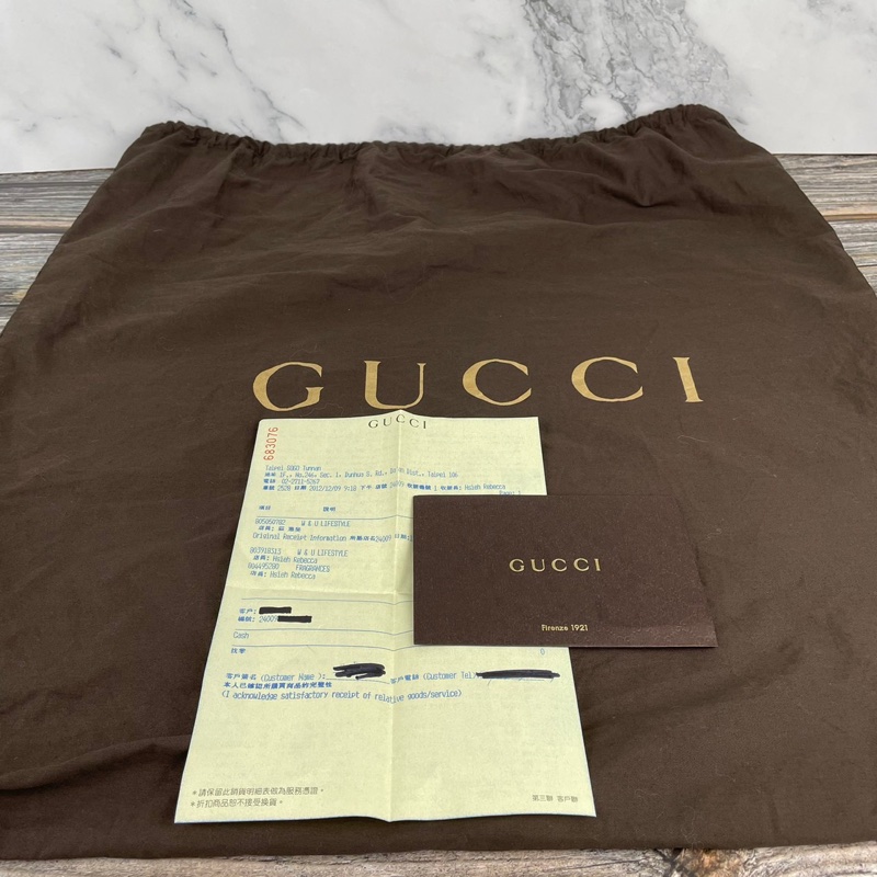 #GUCCI 211137 經典雙G緹花防水PVC拉鍊 #托特包 / #手提包-1