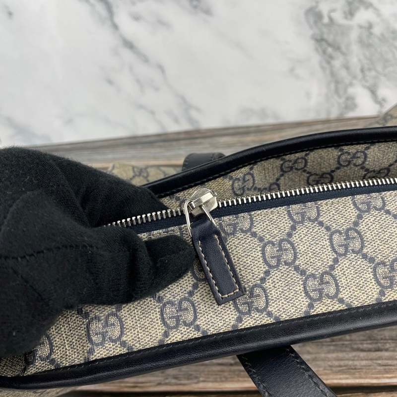 #GUCCI 211137 經典雙G緹花防水PVC拉鍊 #托特包 / #手提包-20