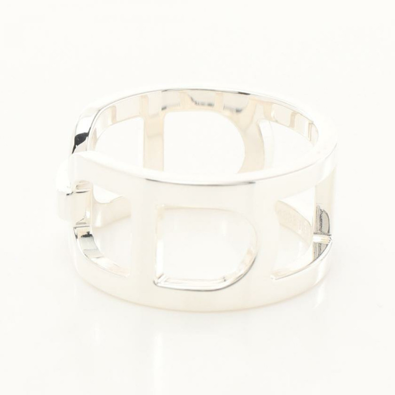 【日本直送】 中古HERMES[A]EVA Chaine dAncre MM  戒指 SV925 銀色-1