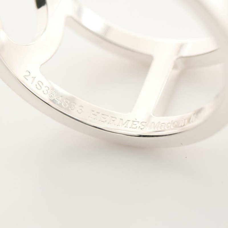 【日本直送】 中古HERMES[A]EVA Chaine dAncre MM  戒指 SV925 銀色-3