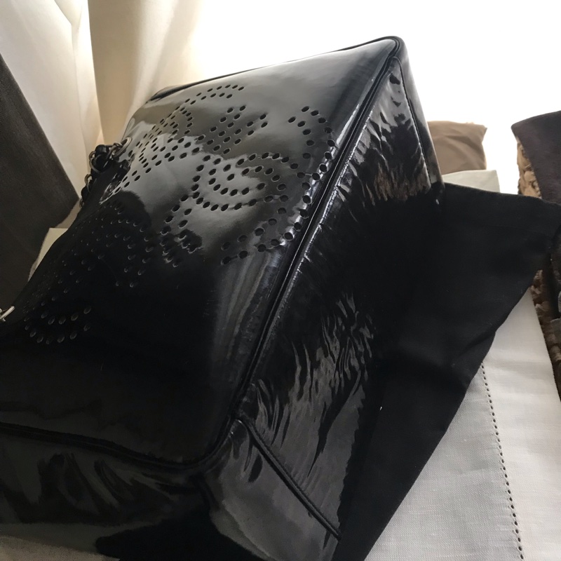 Chanel托特包/側背包/手提包/海灘包/購物包💝正品💝良好💝附贈隔層內袋-11