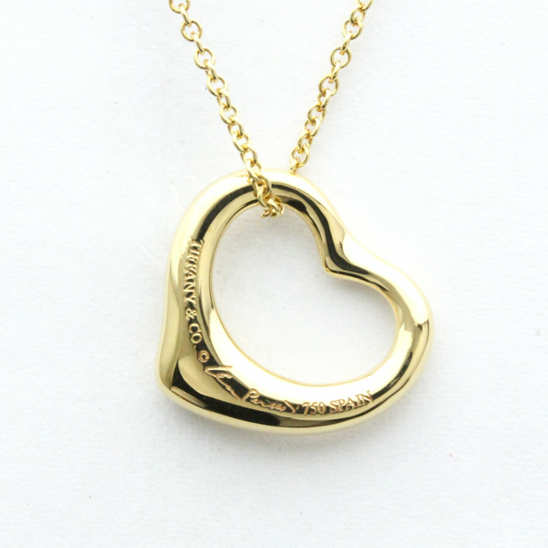 【日本直送】拋光蒂芙尼 Open Heart 18K 黃金項鍊 BF559614-4