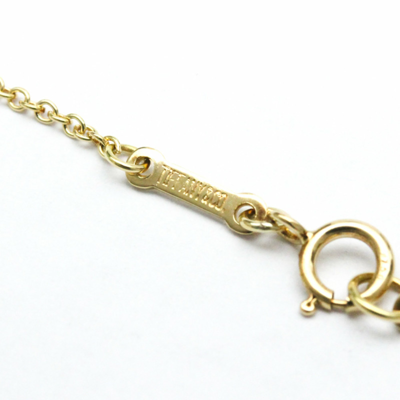 【日本直送】蒂芙尼 Open Heart 黃金（18K）無石男士女士時尚吊墜項鍊（金色）-7