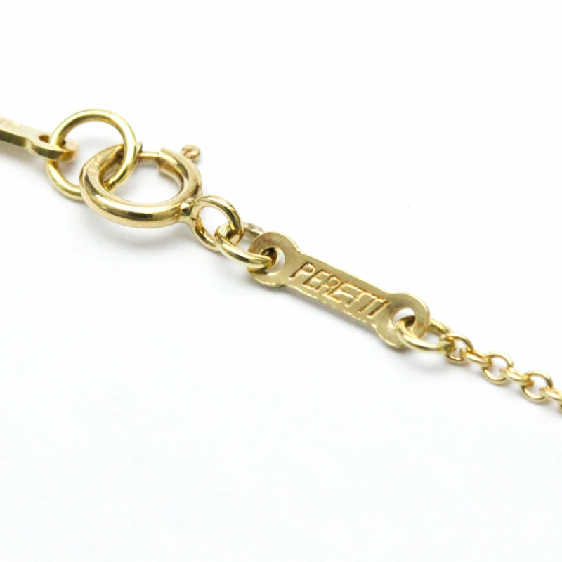 【日本直送】蒂芙尼 Open Heart 黃金（18K）無石男士女士時尚吊墜項鍊（金色）-8