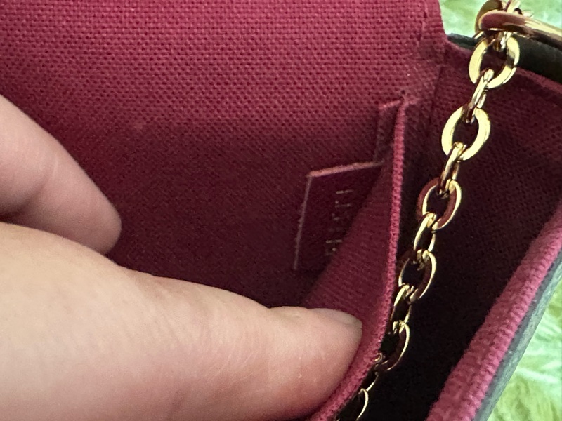 LV三合一信封鏈條包 肩背包-5