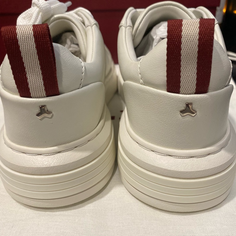 全新 BALLY 增高 休閒鞋 小白鞋-2