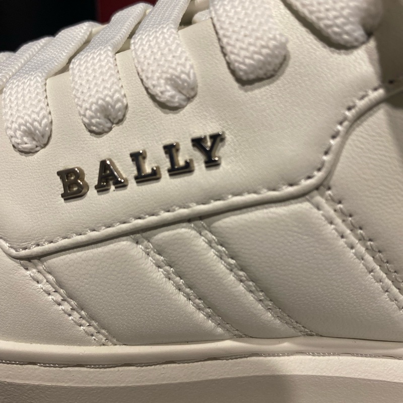 全新 BALLY 增高 休閒鞋 小白鞋-5