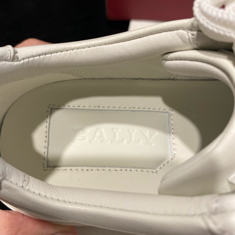 全新 BALLY 增高 休閒鞋 小白鞋-7