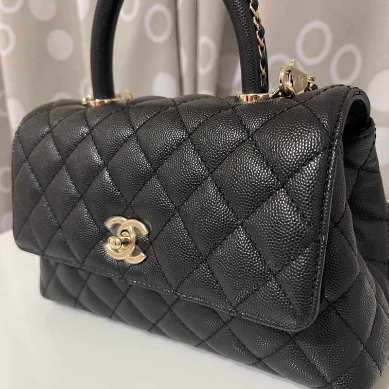 最新23A CHANEL coco handle 24小號-2
