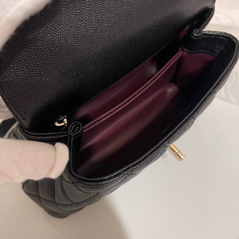 最新23A CHANEL coco handle 24小號-5