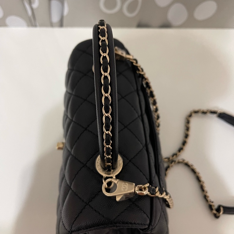 最新23A CHANEL coco handle 24小號-8