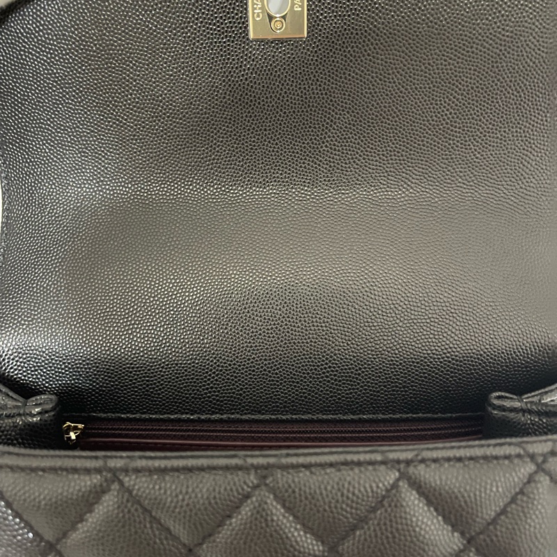 最新23A CHANEL coco handle 24小號-14