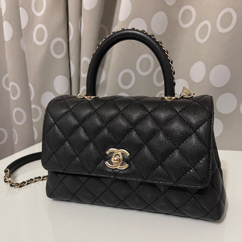 最新23A CHANEL coco handle 24小號-1