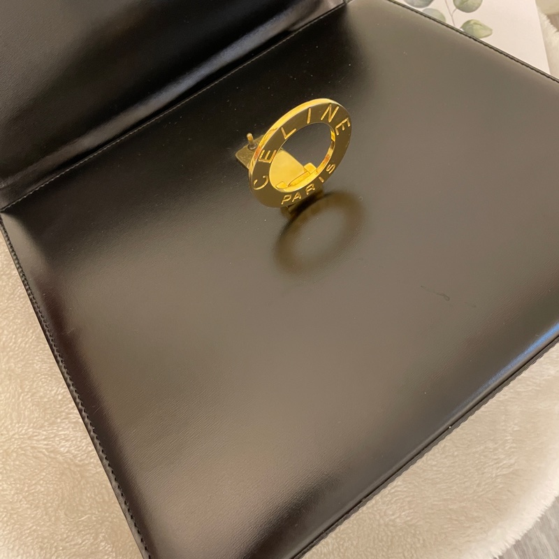 Celine vintage金環系列手提側背兩用箱包-18