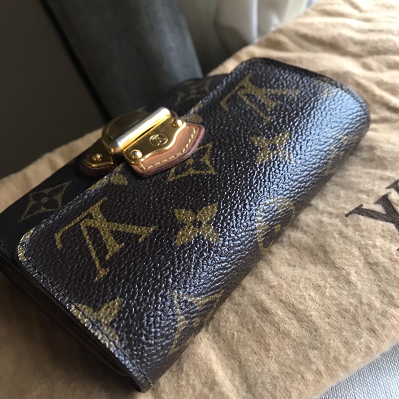 Louis Vuitton中夾/短夾🇫🇷正品🇫🇷隔層足🇫🇷類長夾🇫🇷鈔票平放🇫🇷➕鏈成最🔥小廢包-3