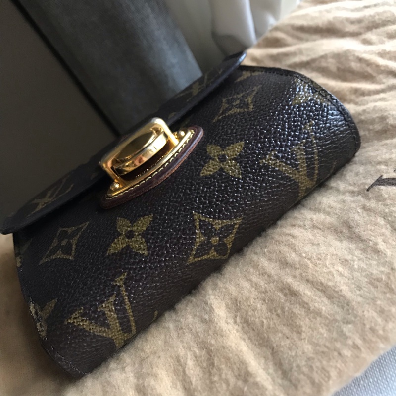 Louis Vuitton中夾/短夾🇫🇷正品🇫🇷隔層足🇫🇷類長夾🇫🇷鈔票平放🇫🇷➕鏈成最🔥小廢包-5