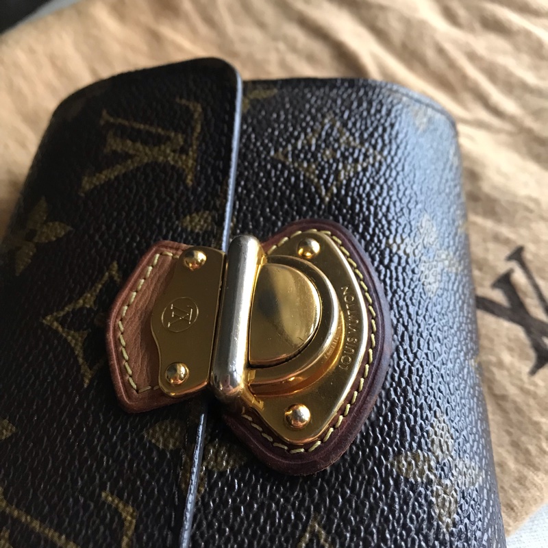 Louis Vuitton中夾/短夾🇫🇷正品🇫🇷隔層足🇫🇷類長夾🇫🇷鈔票平放🇫🇷➕鏈成最🔥小廢包-7