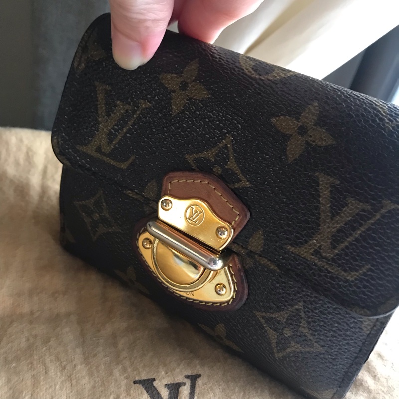 Louis Vuitton中夾/短夾🇫🇷正品🇫🇷隔層足🇫🇷類長夾🇫🇷鈔票平放🇫🇷➕鏈成最🔥小廢包-8