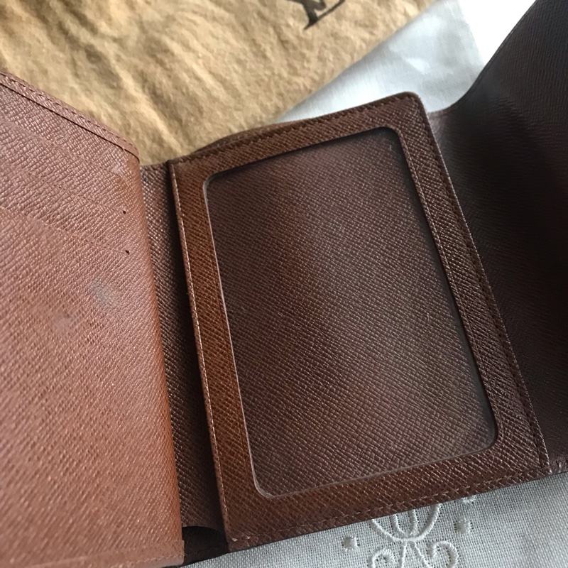 Louis Vuitton中夾/短夾🇫🇷正品🇫🇷隔層足🇫🇷類長夾🇫🇷鈔票平放🇫🇷➕鏈成最🔥小廢包-19