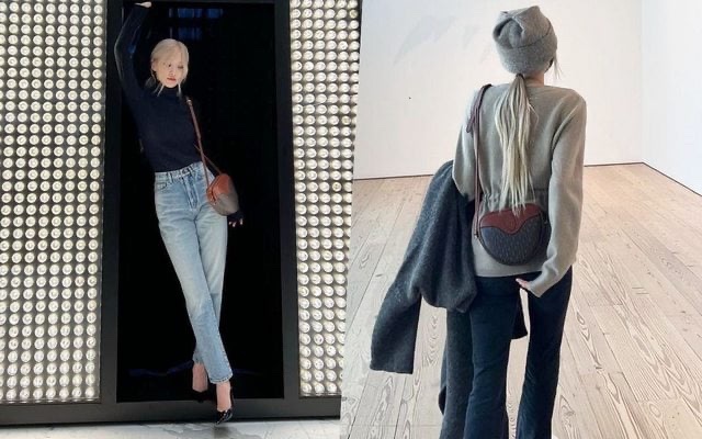 ✨ YSL SAINT LAURENT 聖羅蘭 老花 愛心包 復古 草莓包 rose同款 肩背包 側背包 爆款 精品-13