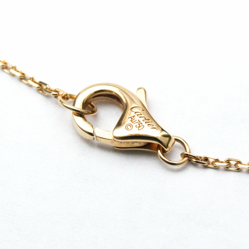 【日本直送】卡地亞 Trinity De Cartier 玫瑰金（18K）、白金（18K）、黃金（18K）藍寶石男士、女士時尚吊墜項鍊（金色）-7