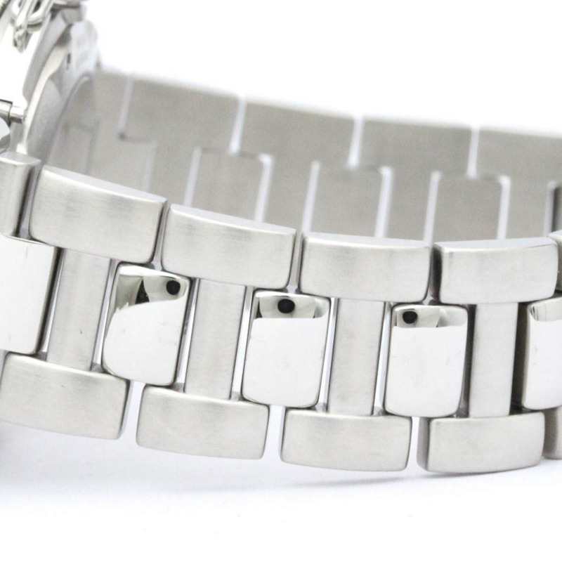 【日本直送】拋光卡地亞 Pasha 38 網格鋼自動男士手錶 W31040H3 BF538205-2