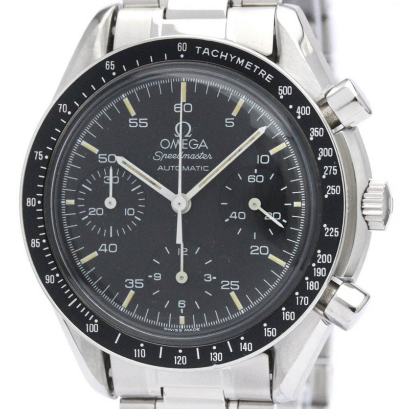 【日本直送】拋光歐米茄超霸自動精鋼男士腕錶 3510.50 BF558784-0