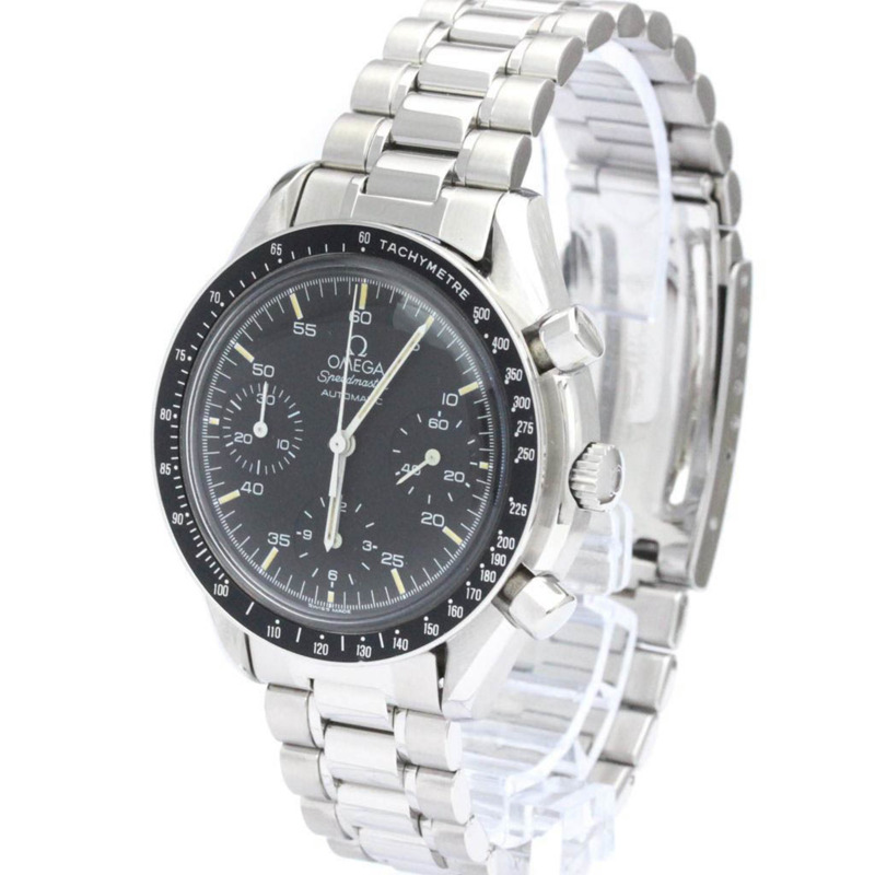 【日本直送】拋光歐米茄超霸自動精鋼男士腕錶 3510.50 BF558784-1