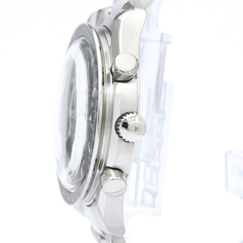 【日本直送】拋光歐米茄超霸自動精鋼男士腕錶 3510.50 BF558784-3