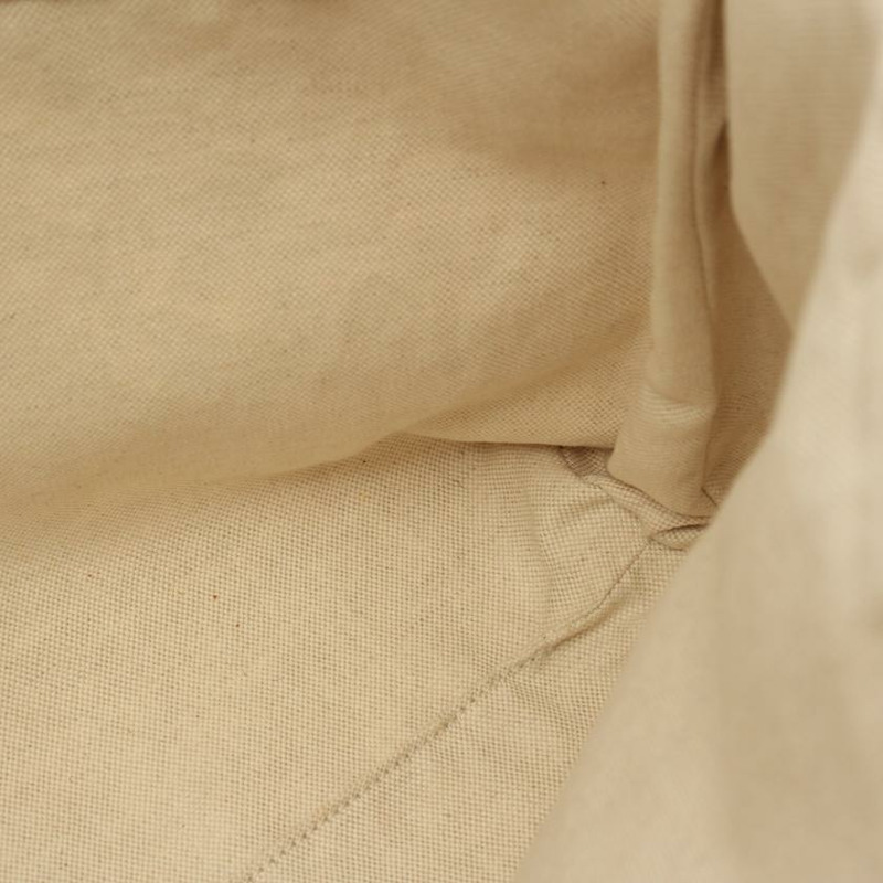 【日本直送】 中古GUCCI[B]手提包 托特包 遮陽傘圖案 帆布 真皮 黃綠色 米白色 多彩色-6