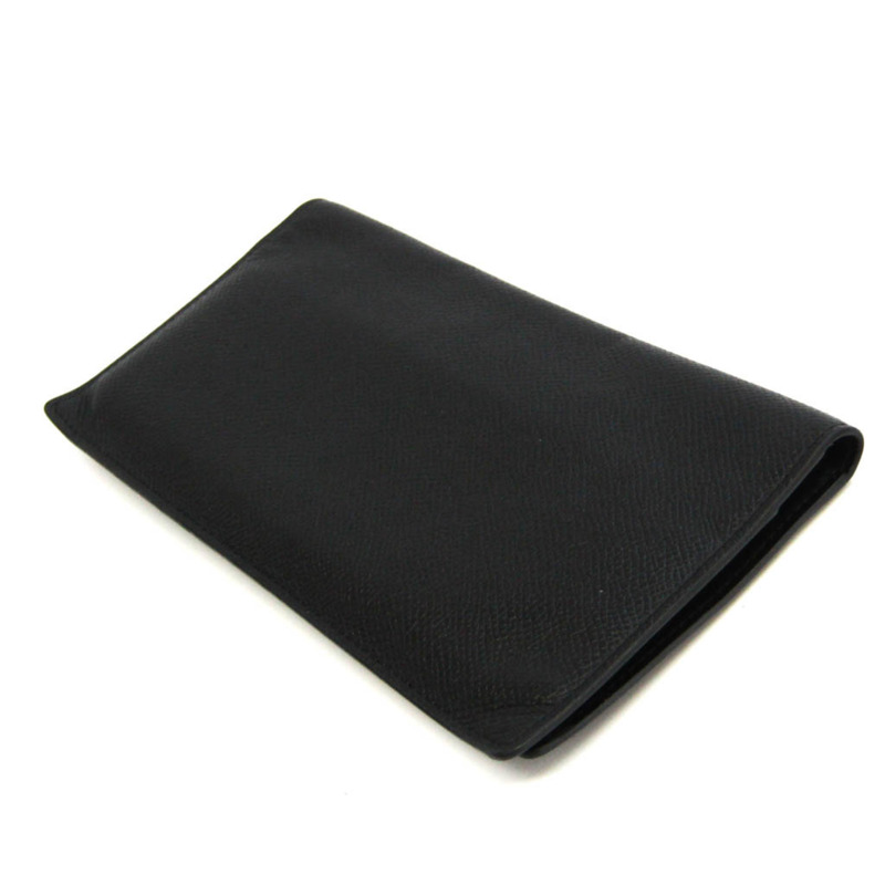 【日本直送】Maison Margiela SAIUI0021 女士、男士皮革長款錢包（雙折）黑色-1