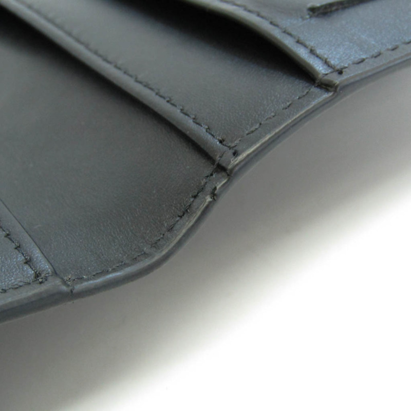 【日本直送】Maison Margiela SAIUI0021 女士、男士皮革長款錢包（雙折）黑色-4