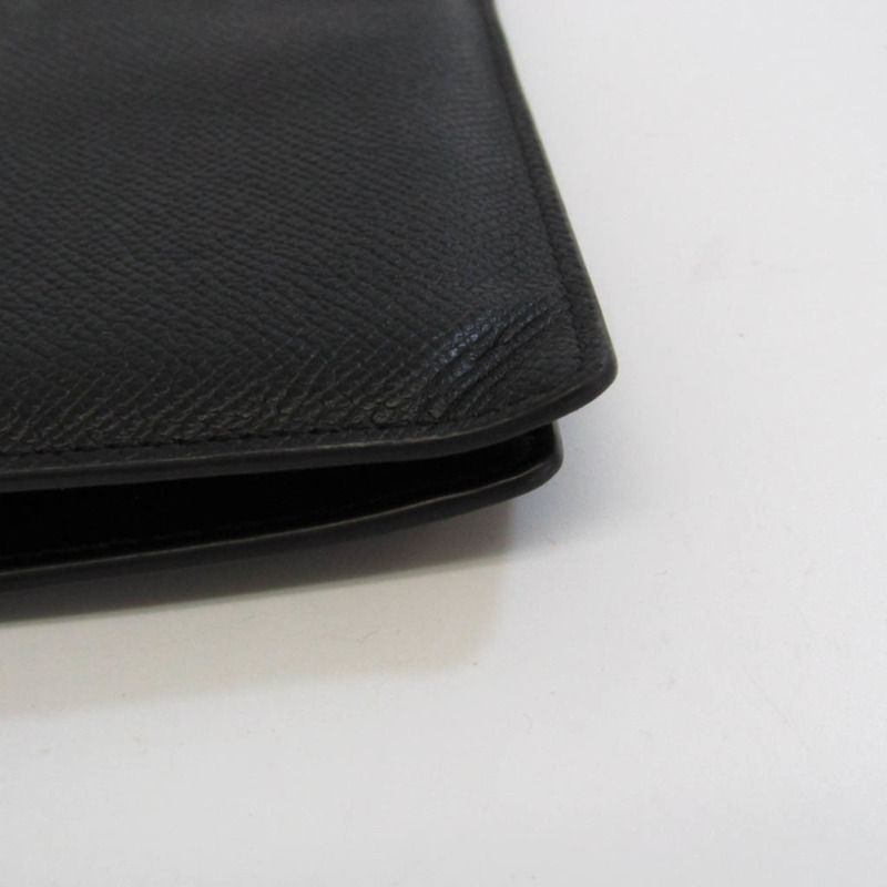 【日本直送】Maison Margiela SAIUI0021 女士、男士皮革長款錢包（雙折）黑色-6