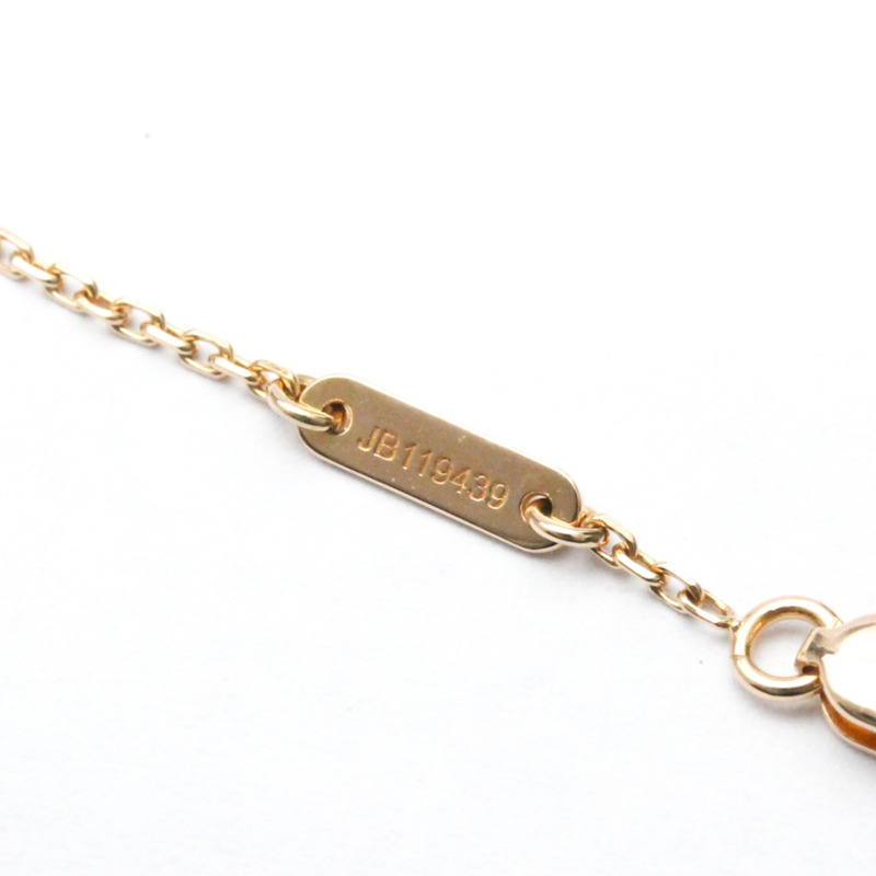 【日本直送】Van Cleef & Arpels 梵克雅寶 Sweet Alhambra VCARO8DF00 玫瑰金(18K)無石男士女士時尚吊墜項鍊(玫瑰金)-6
