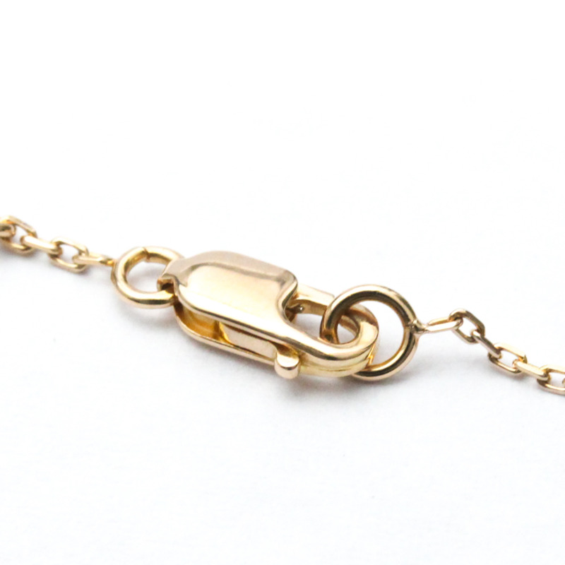 【日本直送】Van Cleef & Arpels 梵克雅寶 Sweet Alhambra VCARO8DF00 玫瑰金(18K)無石男士女士時尚吊墜項鍊(玫瑰金)-9