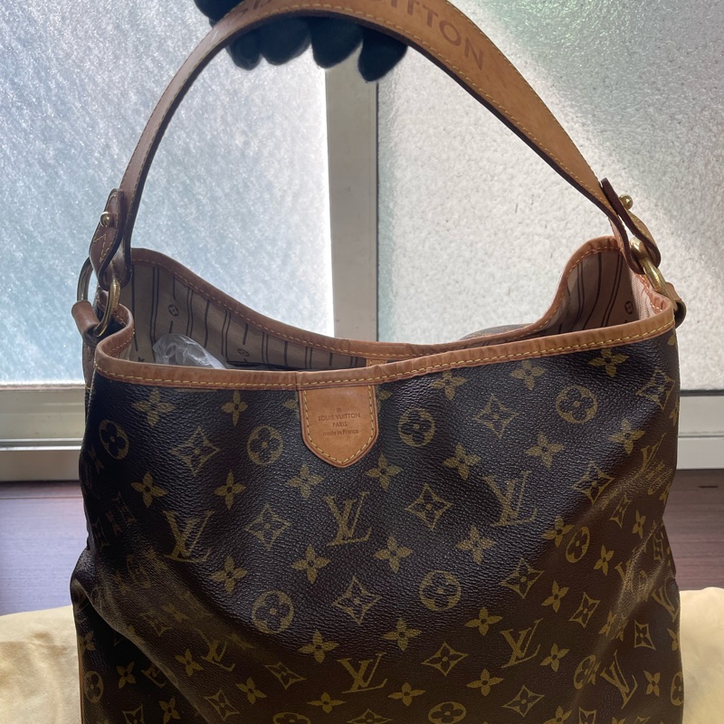 狀況超新❗️ LV Delightful MM 贈送背帶-9