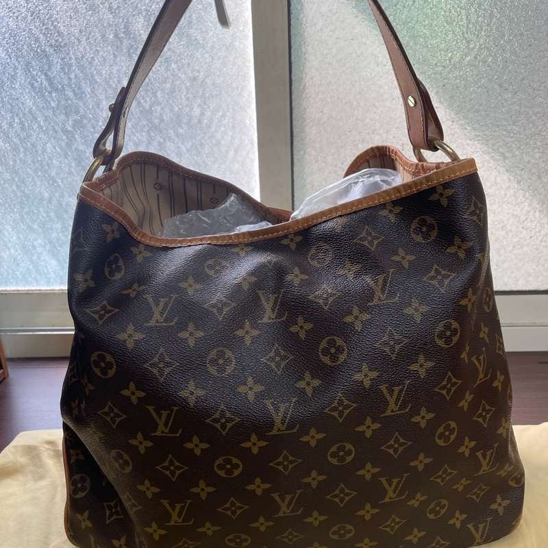 狀況超新❗️ LV Delightful MM 贈送背帶-14