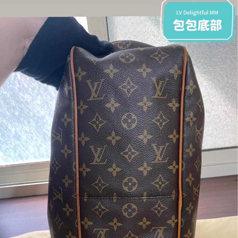 狀況超新❗️ LV Delightful MM 贈送背帶-15