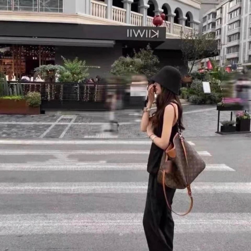 狀況超新❗️ LV Delightful MM 贈送背帶-28