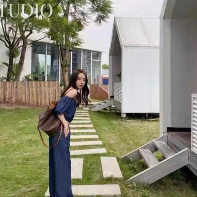 狀況超新❗️ LV Delightful MM 贈送背帶-30