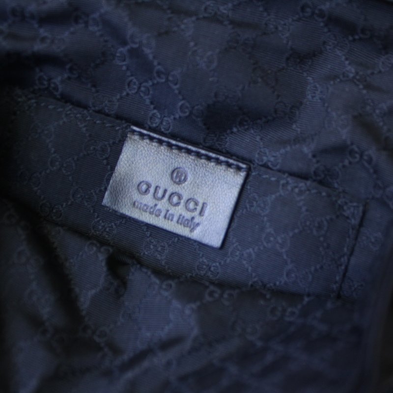 /庫存新品/ Gucci vintage黑色緞面古董晚宴包-8